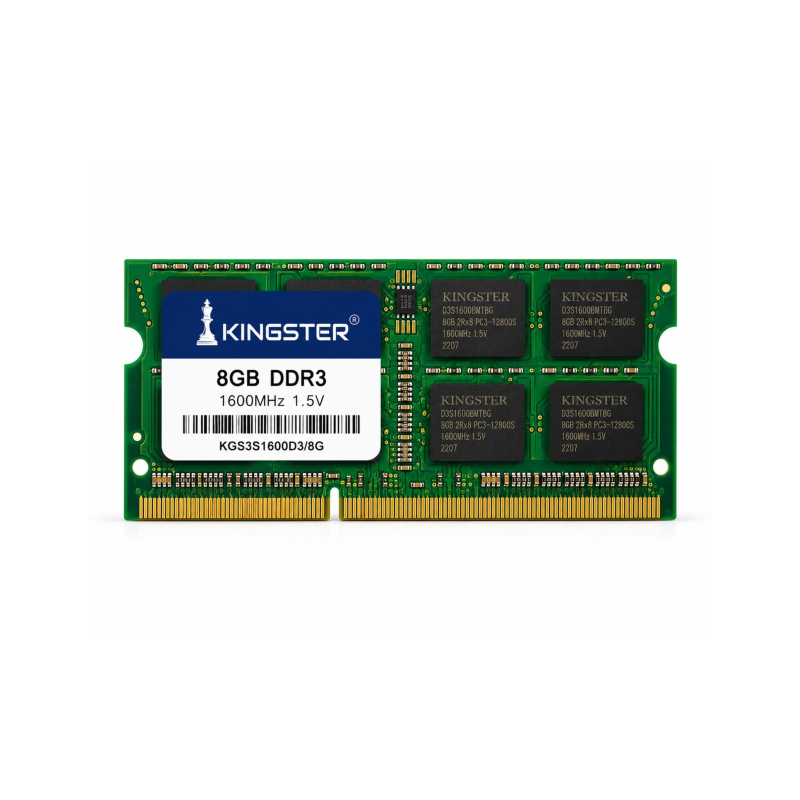 KINGSTER® High-Performance Laptop RAM DDR3 8GB (1600MHz Low-Voltage)