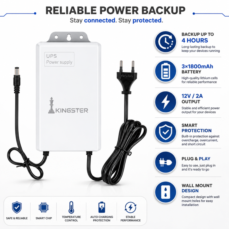 Kingster Mini UPS for WiFi Router